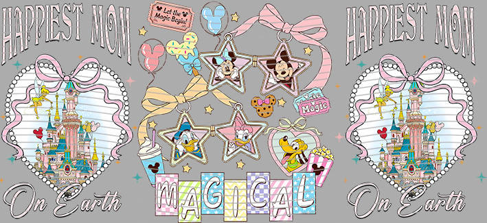 16oz Disney style-D-1520